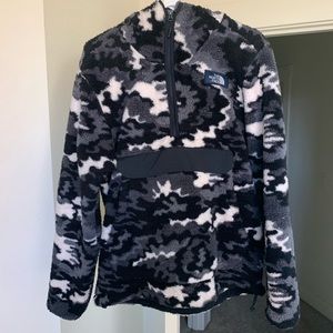 North Face Jacket Fuzzy Camo